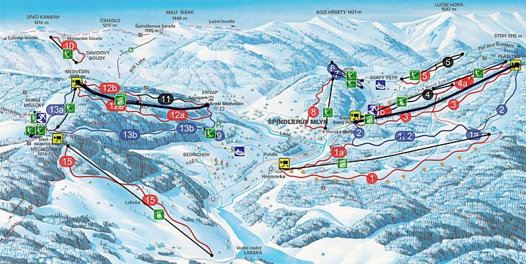 Czechy wyciągi narciarskie